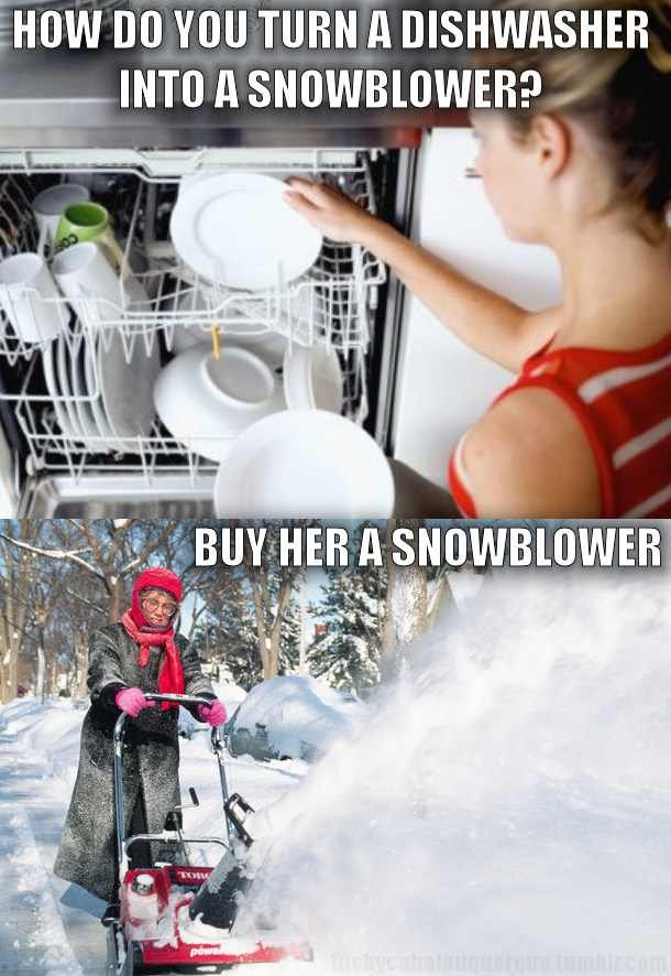Snow Blower.