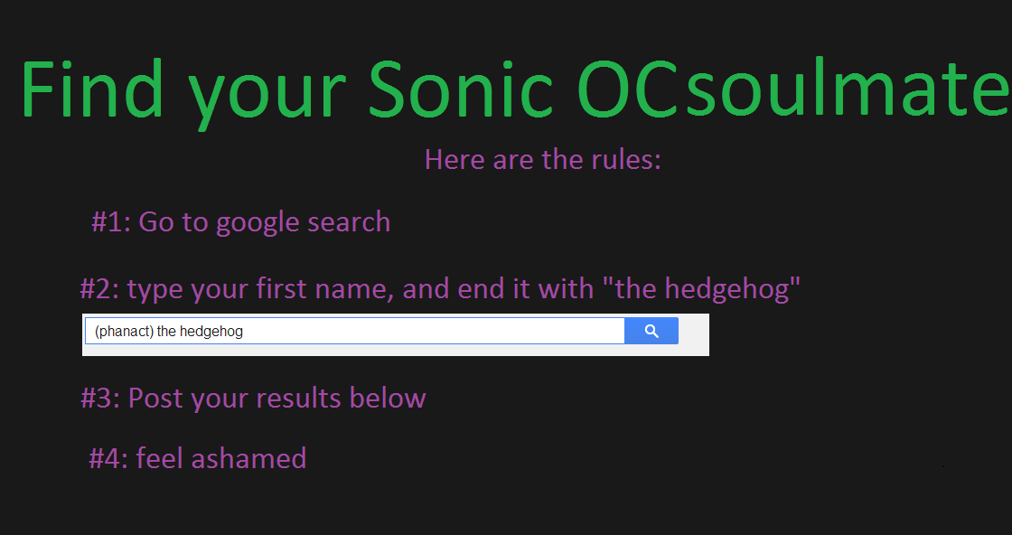 Sonic Fan Character Wiki | Websites Discussion | Know Your Meme