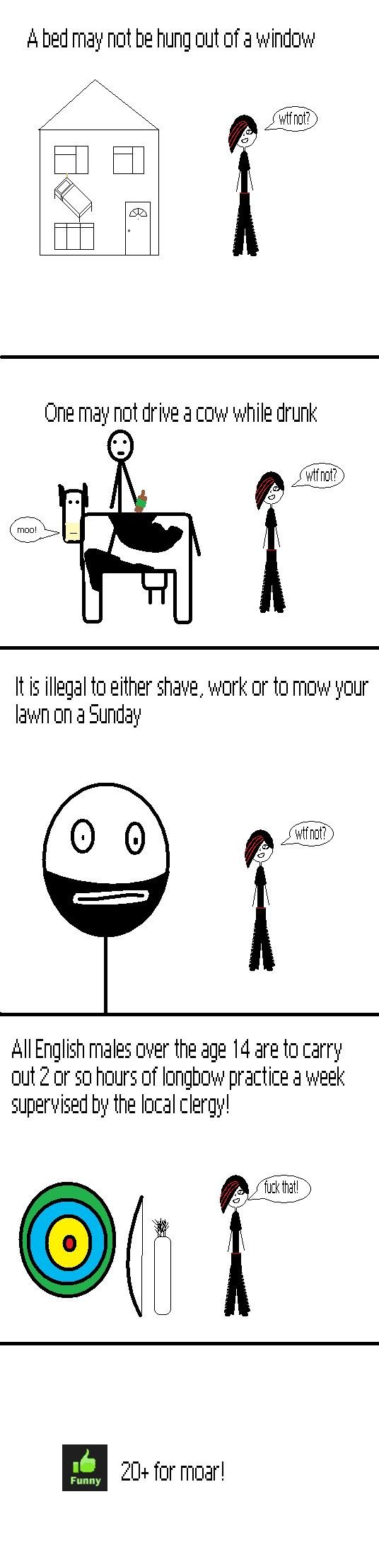 Weird Uk Laws