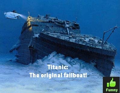 The original Failboat.