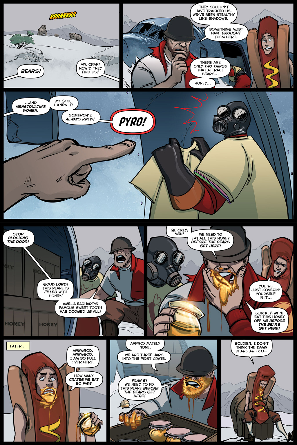 Friendly reminder that the blue spy from “Team fortress 2”, is the first  person in internet history to make a “your mom” joke and provide physical  evidence. : rgaming