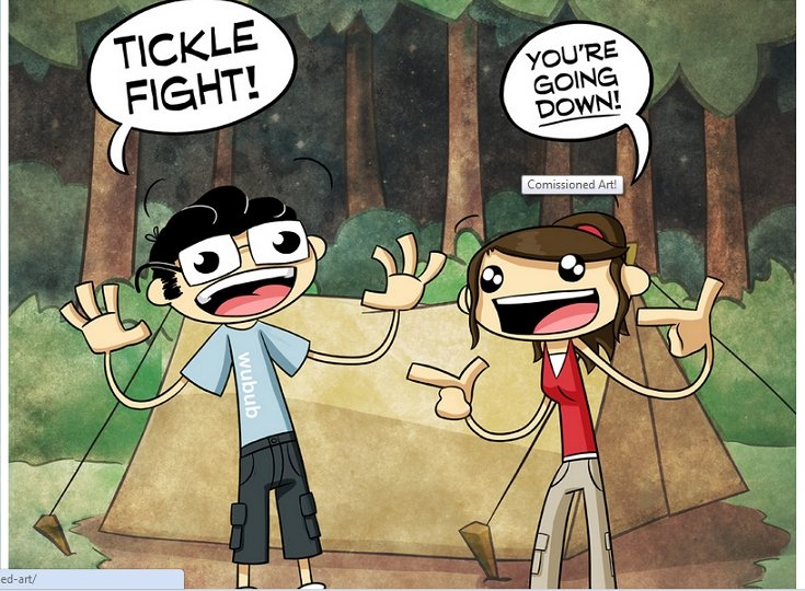 Tickle war