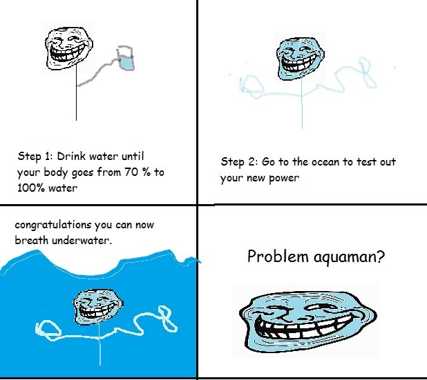 Troll Science (How to breath underwater)