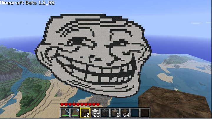 Troll Minecraft