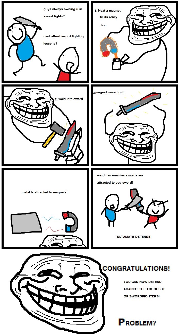 Troll Sword Fighting