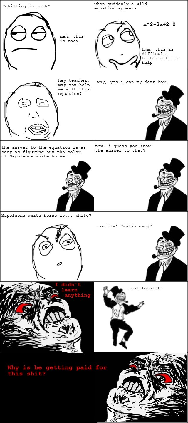 Troll teacher