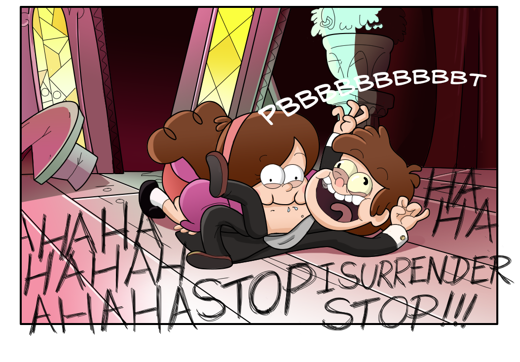 From gravity falls, I think in the comics. 