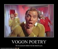 Vogon Poetry