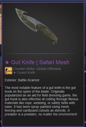 What should I Name my Gut Knife?