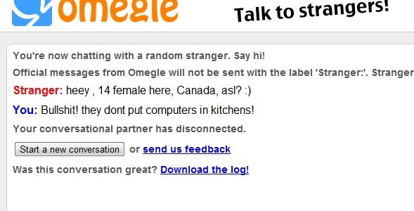 Only omegle female Omegle