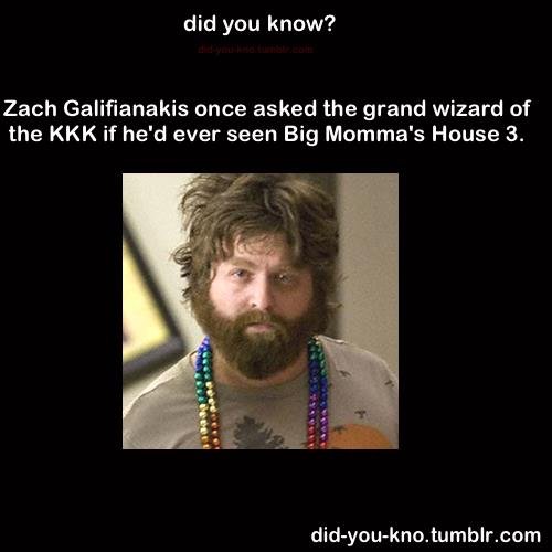 Zach Galifianakis.