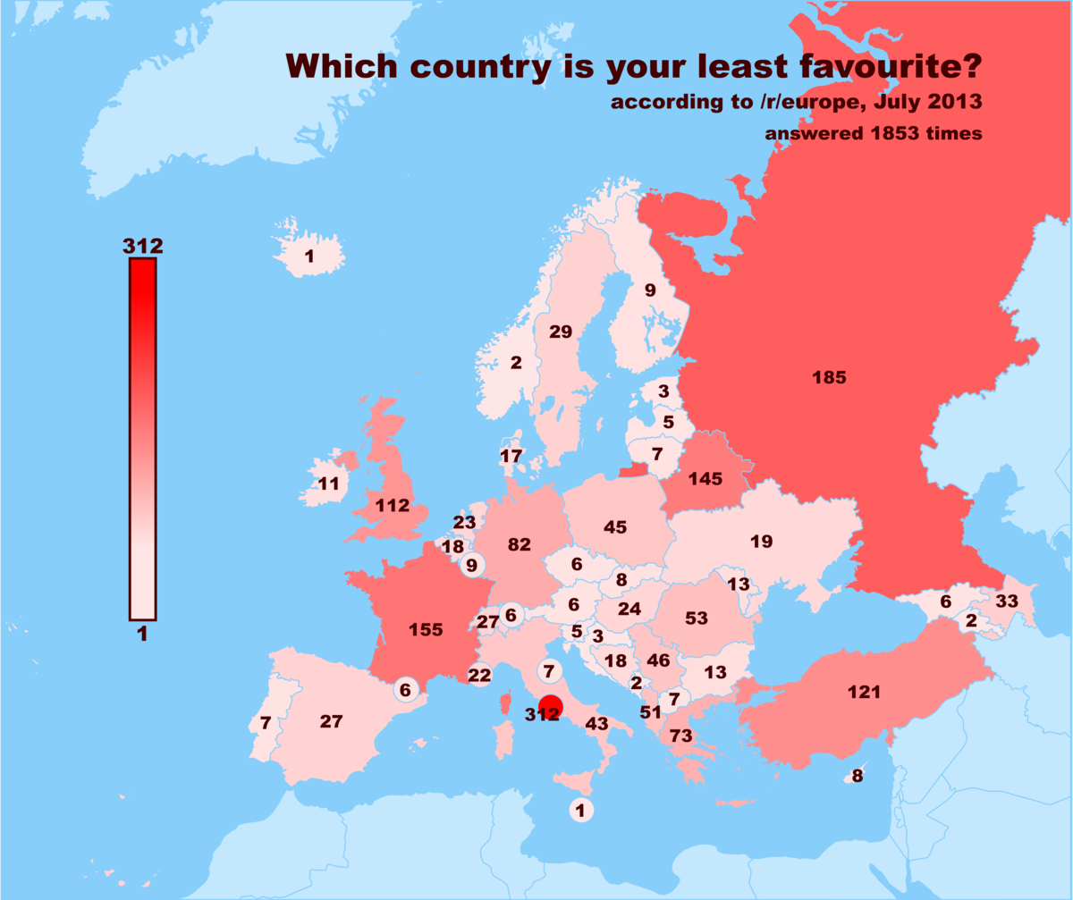 Европейская страна одновременно занимает 139 место