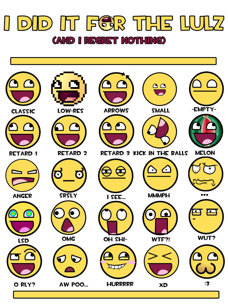 the many faces of awesome face